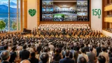 県民が一体となって祝う長野県誕生150年の式典