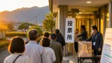 現職と新人の一騎打ち、9日投開票 期日前は26万2000人余