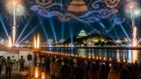 長良川に1,000機の光、ハロウィン夜に岐阜で新たな大規模演出