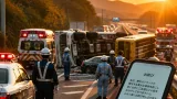 長崎自動車道での多重事故を受け運送会社が謝罪、地域の安全対策に影響