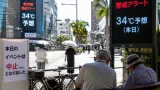 熱中症警戒アラート 34度予想