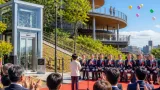 式典で地元自治会長が知事に直接苦言、公共施設と県議会への不信