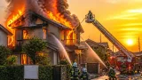 西尾市で住宅火災 住人に命の危険はなし