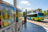 能美市キャラのカプセルトイ発売とラッピングバス運行開始
