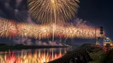大垣で今夜開幕、揖斐川河畔に夏の大花火 一尺玉やワイドスターマインが見どころ