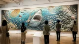 倉敷・大原美術館で小瀬真由子展 滞在制作の大画面作品を公開