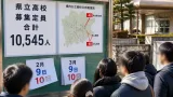 県立高校の募集定員、50校で合計1万545人に