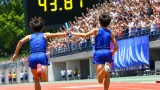 大塔中リレー、全国へ 県中学総体で大会新記録