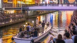 大阪・道頓堀でのアンタッチャブル船上ロケ、街の反応と意義