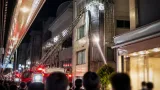 帯屋町ビルで配電盤から出火、けがなし