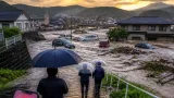 大鰐町で1時間約90ミリの記録的短時間大雨を観測