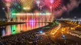 大淀川に1万1000発、宮崎の夏を彩る「みやざき納涼花火大会」