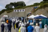 土砂災害想定で約200人が訓練 実践的な避難法を確認