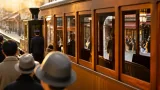 松山で米サクラメント市代表団が訪問 坊っちゃん列車で街並みを観覧