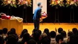 相模原で再出発を報告 中谷潤人が結婚報告と市長から祝辞