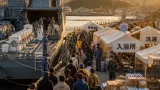 佐世保の海自艦艇、熊本八代で入浴・洗濯支援本格化