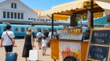 白浜駅前に夏季限定ジェラート店、地元と観光の賑わい狙う