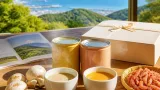 静岡の山と海を一杯に 県産素材の缶スープ2種を発売