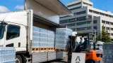 静岡から被災地へ支援 飲料水一万本を八代へ発送