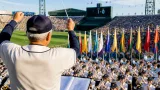 吹田出身・吹田正人顧問、甲子園で母校応援曲を指揮し勝利を後押し