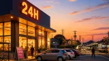 郊外アクセス良好、資さんうどんが日高市に出店 24時間営業へ切り替え予定