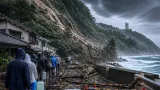 台風24号、土砂災害に厳重警戒を呼び掛け