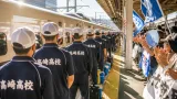 高崎の健大高崎、甲子園へ出発 市民応援の機運高まる