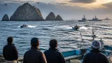 竹島で韓国海軍が定例訓練 外務省が強く抗議