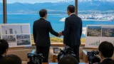 福島訪問の東電新会長、責任貫徹を表明 県と今後の協議焦点に