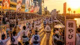 徳島の阿波おどり開幕、屋外演舞始まり街がにぎわう