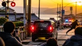 徳島・鳴門で踏切トラブル 車による「ひき殺し」未遂容疑で逮捕