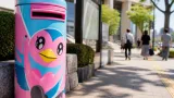 鳥栖市内にマスコットラッピングの郵便ポストを設置 地域のスポーツ振興と街なみ活性化ねらう