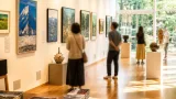 鳥取ゆかりの作家を紹介 日南町美術館で共同企画展開く