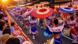 鳥取の夏彩る「しゃんしゃん祭」一斉傘踊りが復活