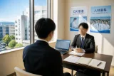 富山・病院が街頭求職者に面談 総務業務で若手力を期待