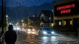 富山市で1時間109ミリの記録的大雨発表