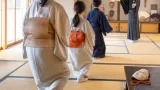 豊橋で親子能楽体験 すり足や謡で伝統文化に触れる