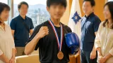 豊田の中学生、ムエタイ国際大会で銅メダル 市長に成果報告
