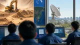 つくば関係企業、衛星通信で建機の遠隔操縦実証に参加