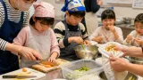 宇都宮で親子料理教室 食材を無駄にしない調理法を実践