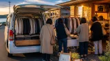 ワゴンで巡る洋服店が道内24市町村訪問