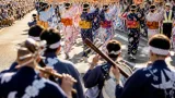 山形 花笠まつり開幕 和楽器の響き街に広がる
