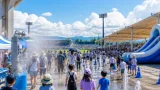 山形の夏観戦を守る モンテの熱中症対策と水遊び企画