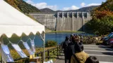 安富ダム40周年、記念ダムカードを無料配布