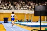 四日市で熱戦 小中ジュニア体操、東海大会へ挑む
