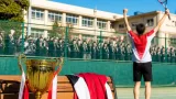 四日市工・小野倫太郎、インターハイ男子単で優勝 地元に栄誉