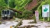 蔵王で記録的短時間雨量 仙山線は倒木で一時運転見合わせ