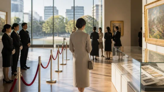 愛子さまが大阪でフェルメール作品を鑑賞 中之島で特別展前日に訪問
