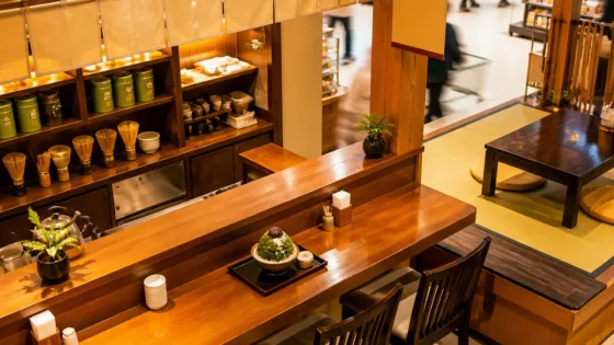 尼崎商店街の隠れ家茶房 甘味と抹茶かき氷が楽しめる甘露園