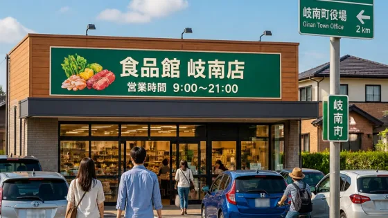 複合型食品店「Beisia Foods Park 岐南店」が9月開業 地域の買物利便に変化